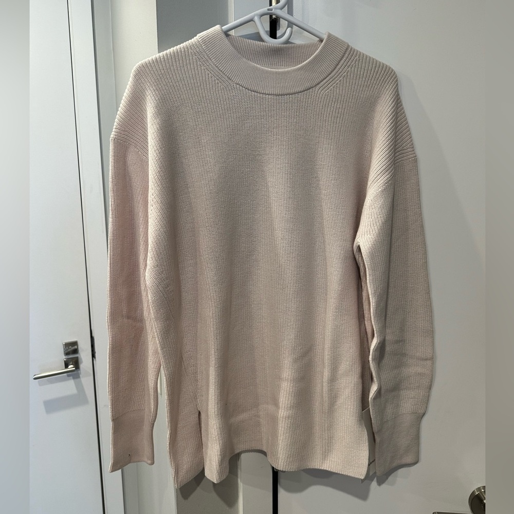Lululemon Merino Wool-Blend Ribbed Crewneck Sweater